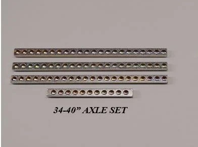 34`-40` Drilled Key Set